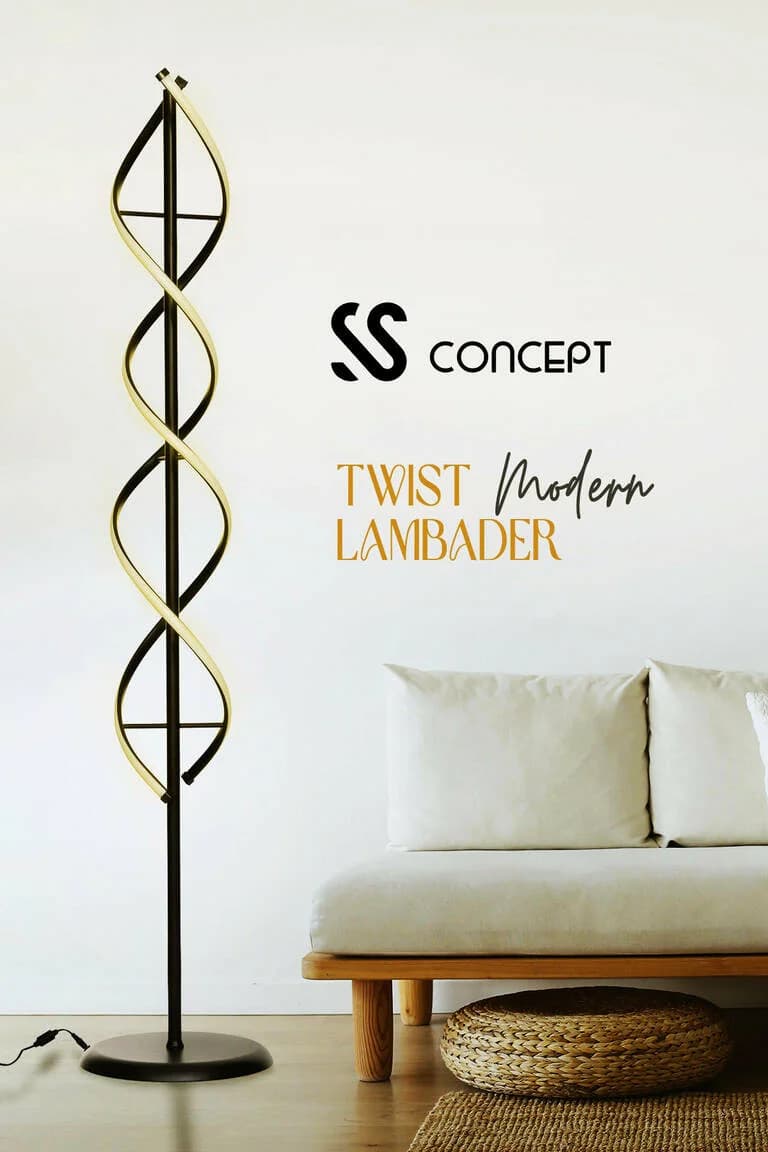 Twist Modern Lambader - Gün Işığı Ve Beyaz Işık