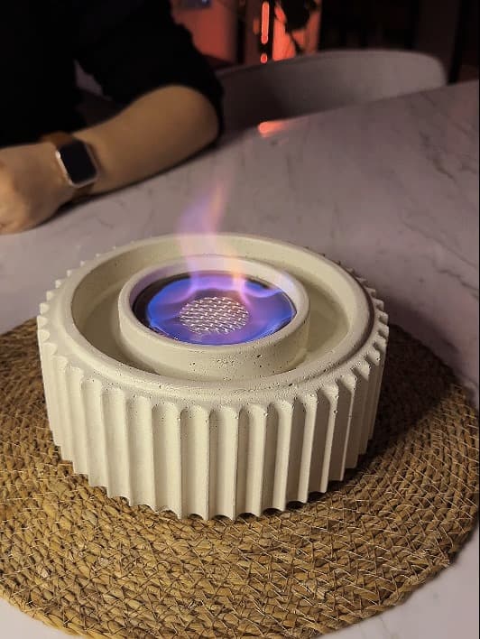 Настолна камина