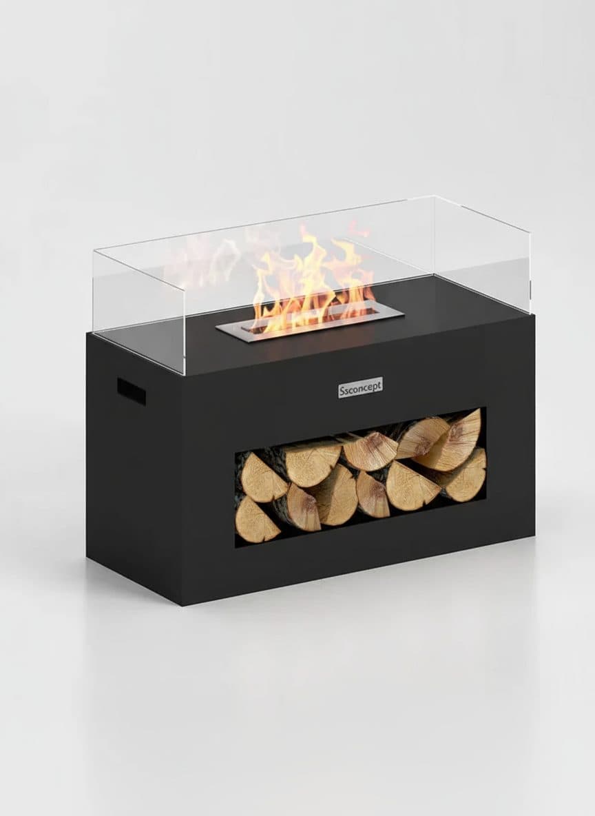 LogHouse Taşınabilir Şömine Bioethanol Bacasız Şömine Modelleri ve Fiyatları - SS Concept