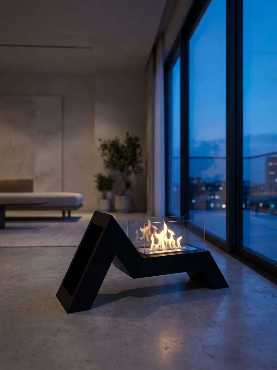 AngelFire Taşınabilir Şömine Bioethanol Bacasız Şömine Modelleri ve Fiyatları - SS Concept