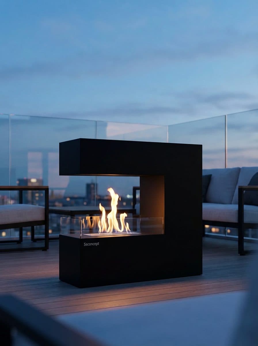 CeraFlame Taşınabilir Şömine Bioethanol Bacasız Şömine Modelleri ve Fiyatları - SS Concept