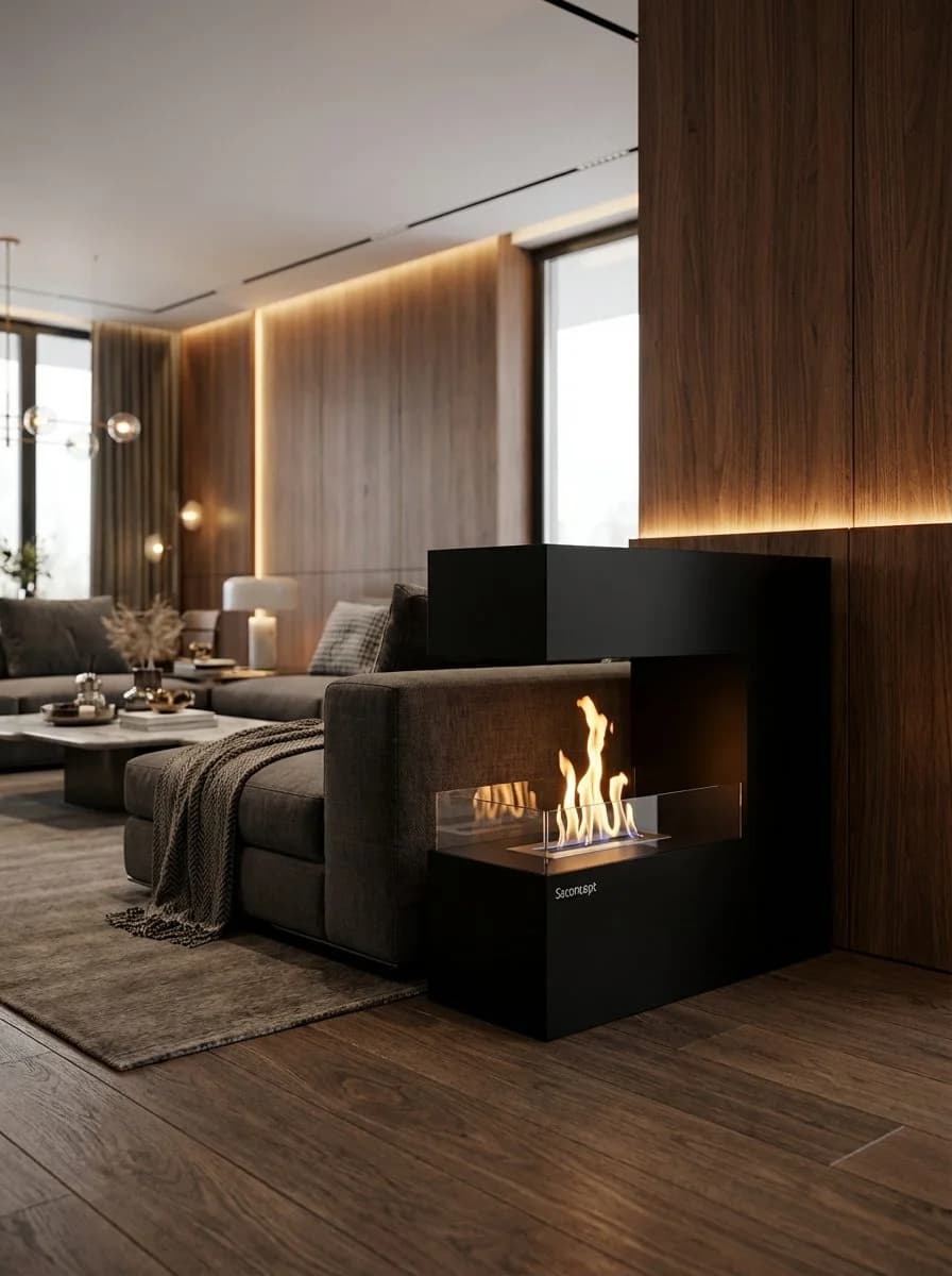 CeraFlame Taşınabilir Şömine Bioethanol Bacasız Şömine Modelleri ve Fiyatları - SS Concept