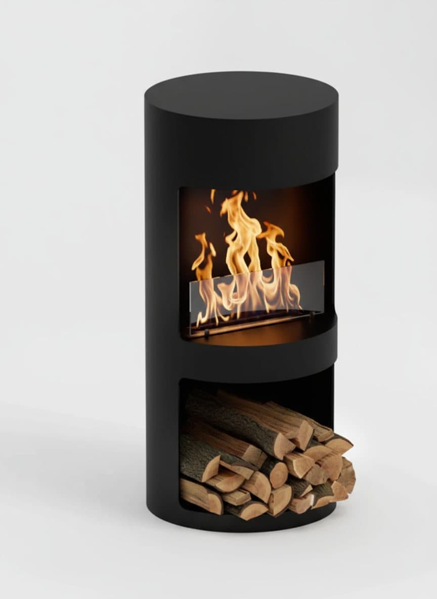 Ember CaskFire Taşınabilir Şömine - Üretici Firma Garantisi