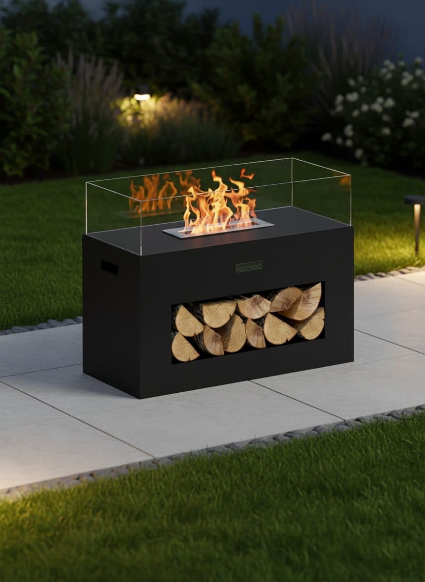 LogHouse Taşınabilir Şömine Bioethanol Bacasız Şömine Modelleri ve Fiyatları - SS Concept