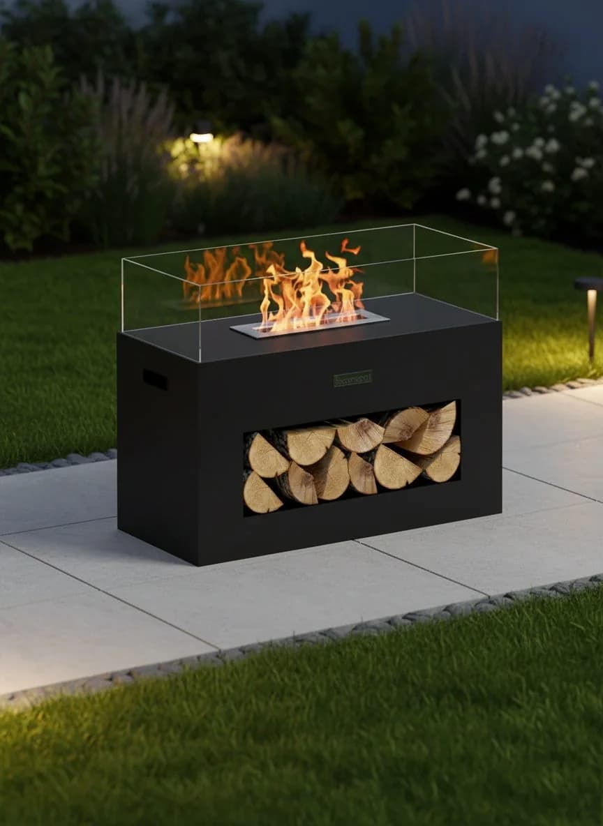 LogHouse Taşınabilir Şömine Bioethanol Bacasız Şömine Modelleri ve Fiyatları - SS Concept