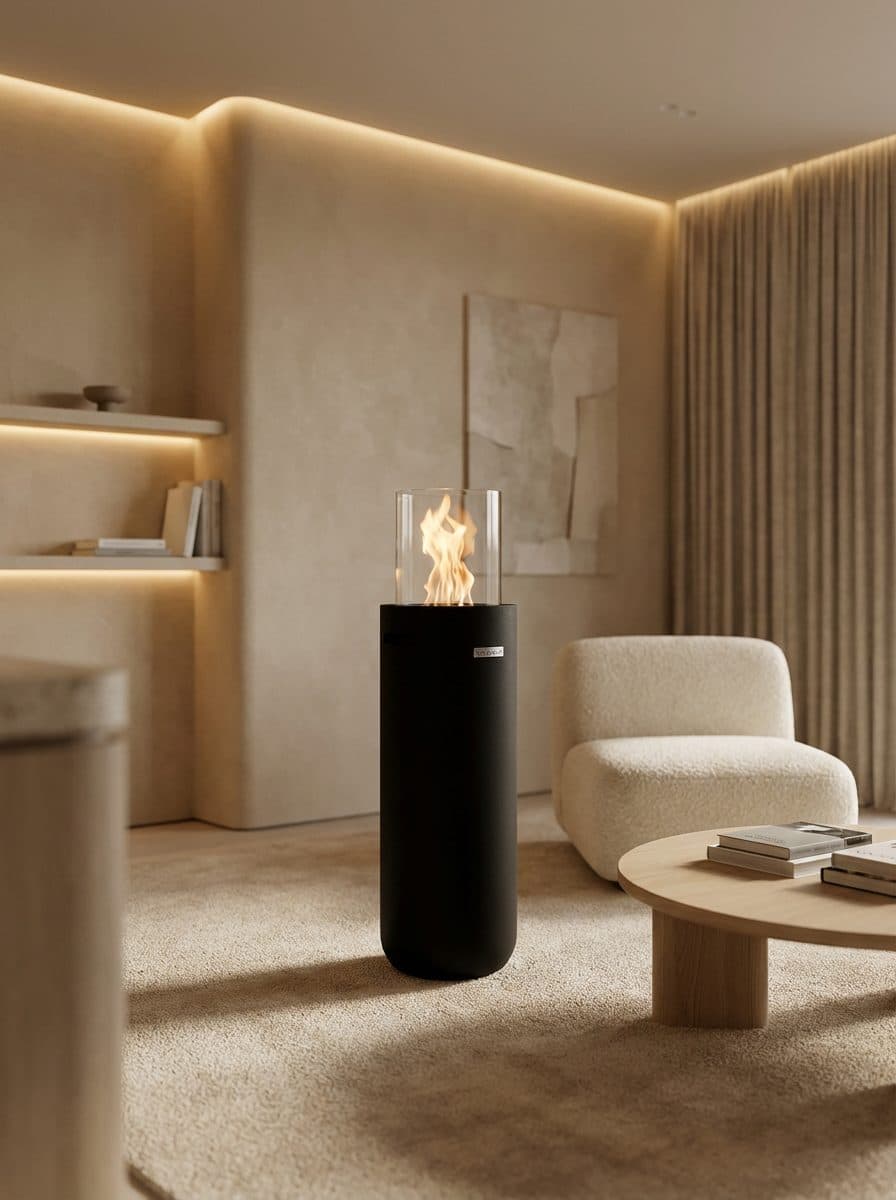 Torch A2 Taşınabilir Şömine Bioethanol Bacasız Şömine Modelleri ve Fiyatları - SS Concept