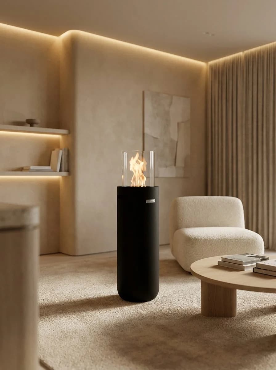 Torch A2 Taşınabilir Şömine Bioethanol Bacasız Şömine Modelleri ve Fiyatları - SS Concept