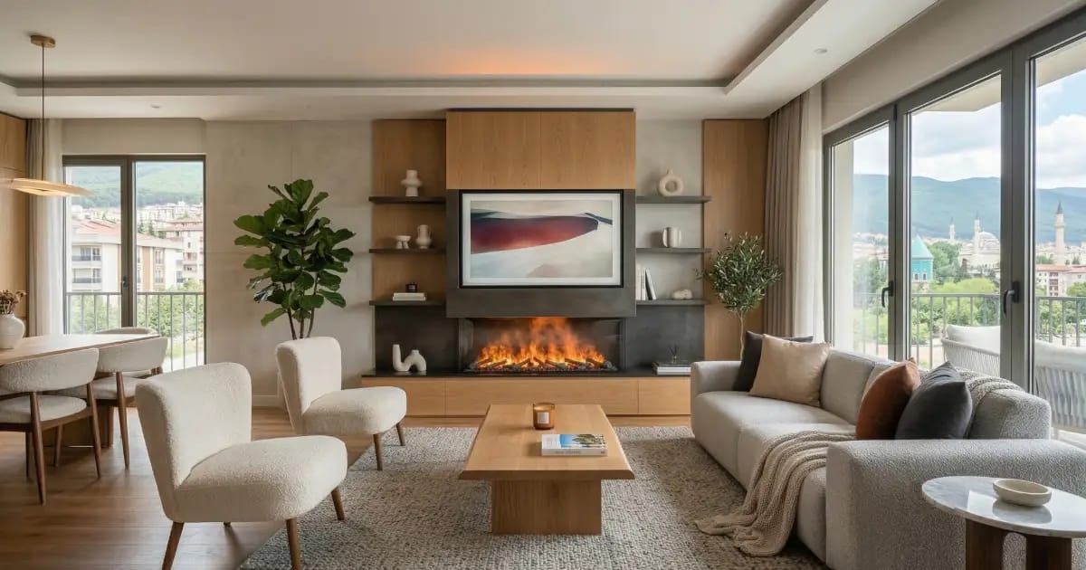 Dekoratif şömine fiyatları uygun seçenekler