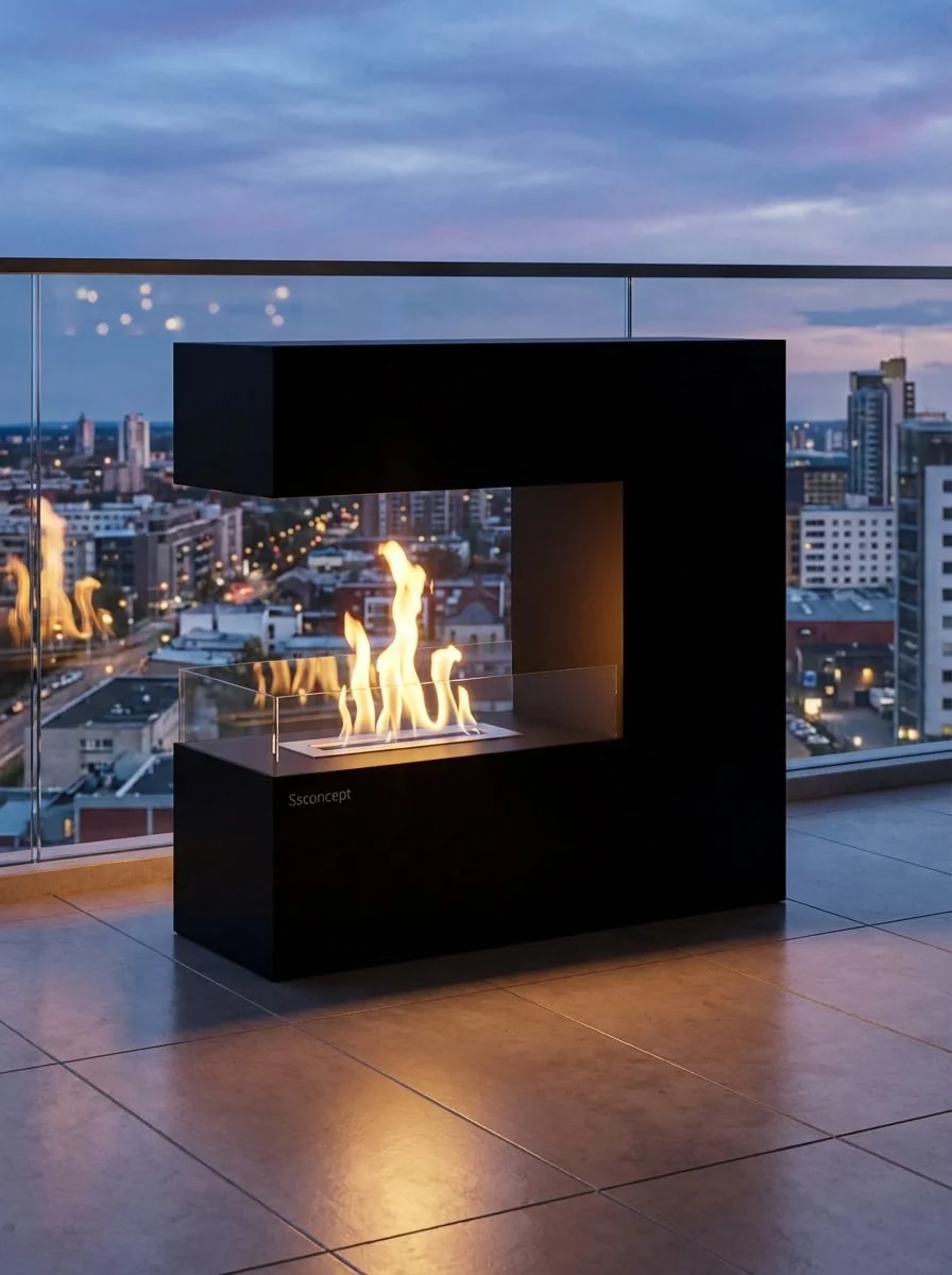 CeraFlame Taşınabilir Şömine Bioethanol Bacasız Şömine Modelleri ve Fiyatları - SS Concept