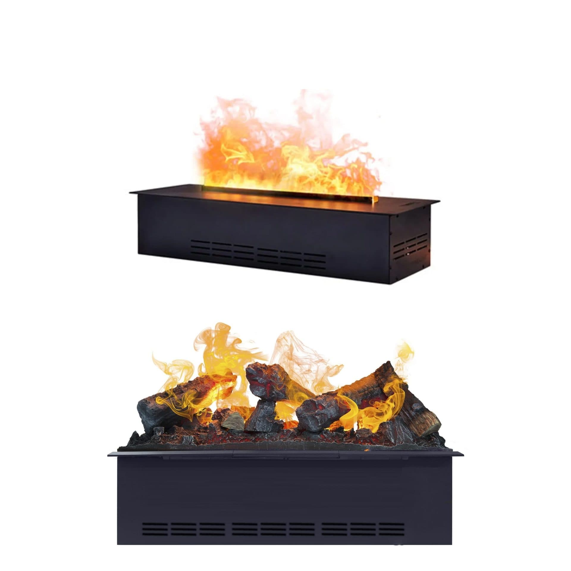 Buharlı Şömine 72 Cm (3 Boyutlu) Su Buharlı 3D Elektrikli